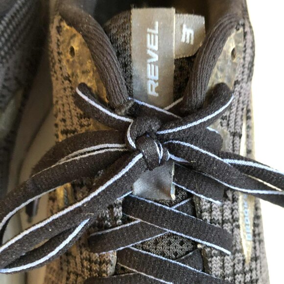 BROOKS Revel 3 DNA Running Athletic Sneaker Mesh Lace-up Grey 10 - Picture 5 of 10
